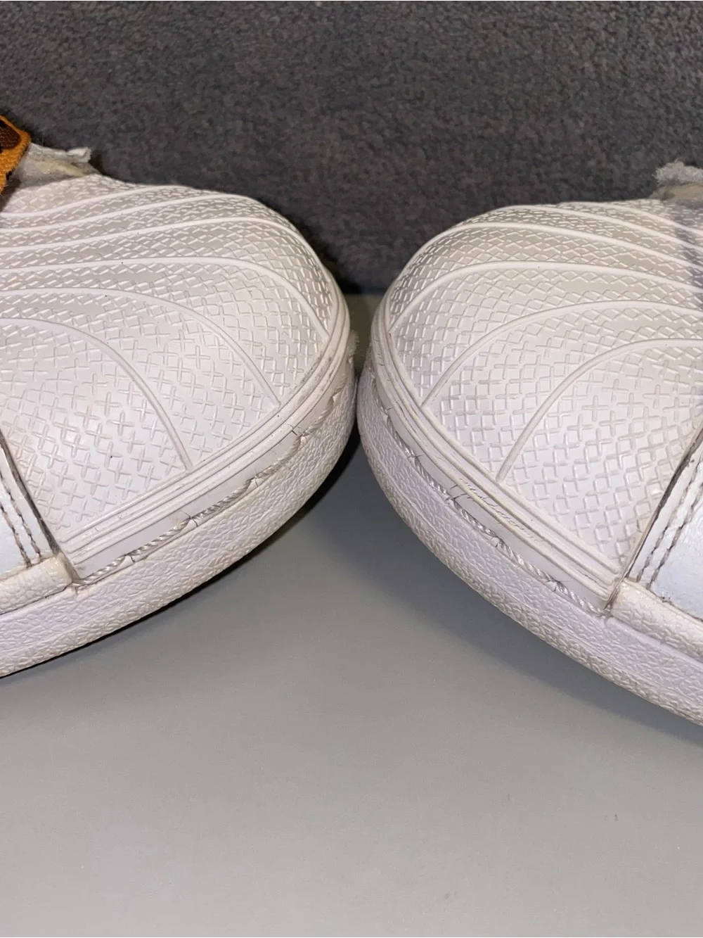 adidas Superstar W White Leopard Print Sneakers Size 7.5